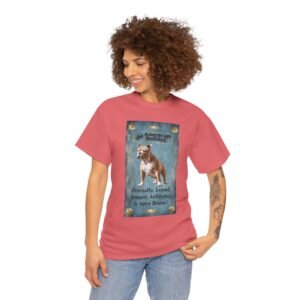 American Bulldog Tarot Pet Unisex Heavy Cotton Tee