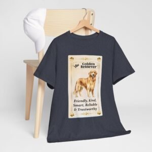 Golden Retriever Tarot Pet Unisex Heavy Cotton Tee